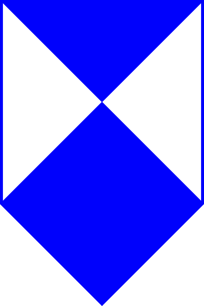 Le bouclier bleu ou le logo international de la PBC